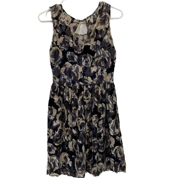 Pins & Needles by Anthropologie Lace Floral Dress With Navy Lining, Size S - Picture 6 of 10